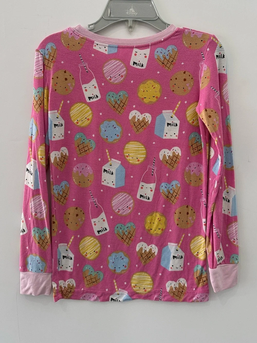 Little Sleepies Cookies & Milk PJ Pajama Set Pink Girls 5/6